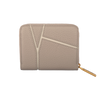 Chopard Diamond Mini Walletgreige grained calfskin