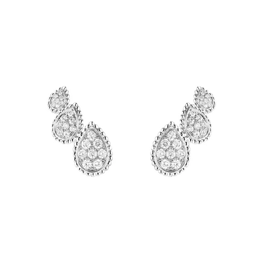 Boucheron Serpent Bohème stud earrings, 3 motifs