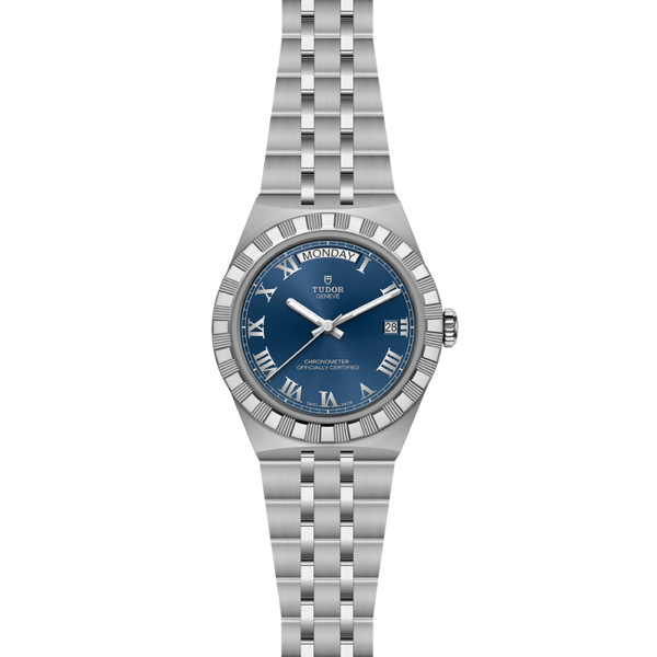 Tudor RoyalManufacture Calibre MT563340mm steel caseBlue dial