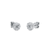 White Gold Earrings with Diamonds