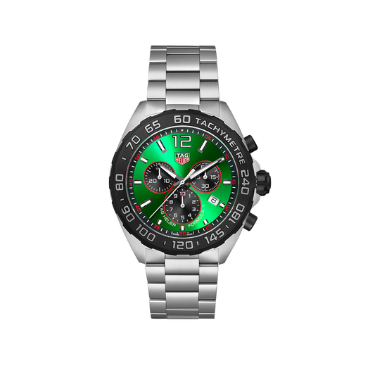 Tag Heuer Formula 1 Chronograph 
Quartz, 43 mm, Steel