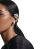 Boucheron Asymmetrical Plume de Paon earrings