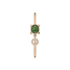 Chopard Happy Diamonds TurtleBangle, ethical rose gold, diamonds, jade, tsavorite