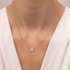 White Gold Diamond Necklace