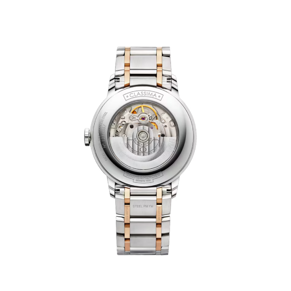 Baume & Mercier Classima 10217Automatic Watch, Date, 18k Pink Gold Capped - 40 mm