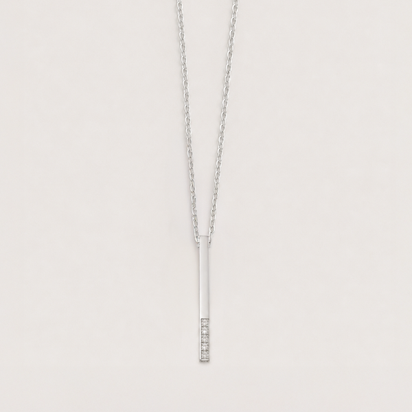 Gucci White Gold & Diamond Necklace