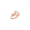 Chopard Happy Hearts Rose Gold Mother-of-Pearl Ring