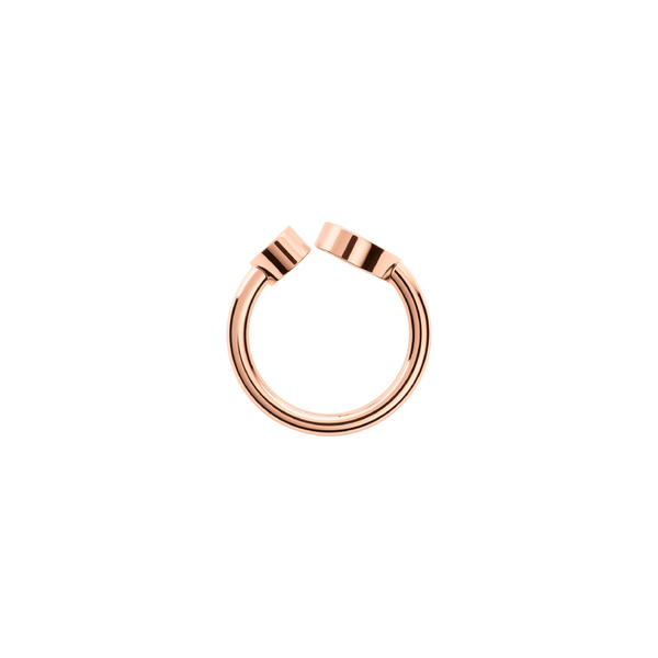 Chopard Happy Hearts Rose Gold Mother-of-Pearl Ring