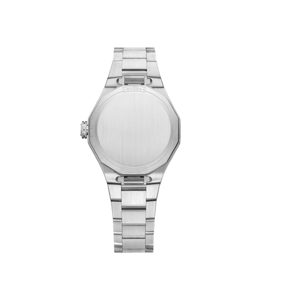 Baume et Mercier RivieraQuartz watch, Date display, Diamond-set - 33 mm