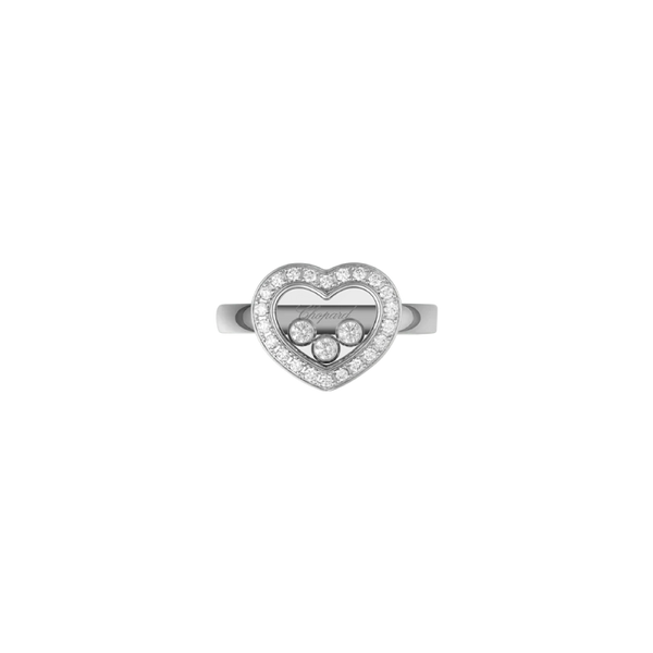 Chopard Happy Diamonds Icons Ring, White Gold, Diamond 53