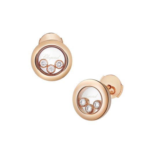 Chopard Happy Diamonds Icons
Earrings, Ethical Rose Gold, Diamonds