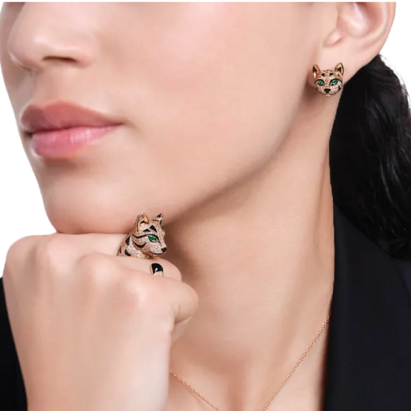 Boucheron Animaux de Collection, Fuzzy, the Leopard Cat Ring 49