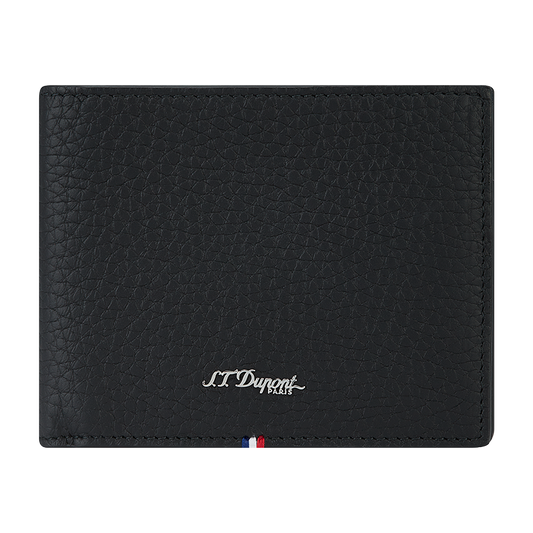 S.T DUPONT WALLET 6CC NEO CAPSULE BLACK