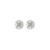 White Gold Diamond Earrings