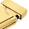 S.T DUPONT LIGHTER DIAMOND HEAD YELLOW GOLD