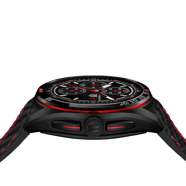 TAG Heuer Connected Calibre E5 x Formula 1® Edition, 45 mm, Black DLC Grade 2 Titanium