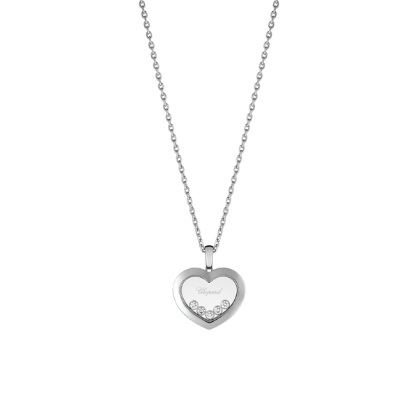 Chopard Happy Diamonds IconsPendant, ethical white gold, diamonds