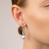 Mikimoto Pearl Diamond Drop Earrings