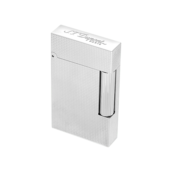 S.T Dupont ligne 2 Micro Diamond head lighter silver