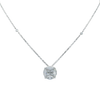 White Gold Diamond Pendant