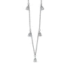 White Gold, Diamond necklace 18 kt WG