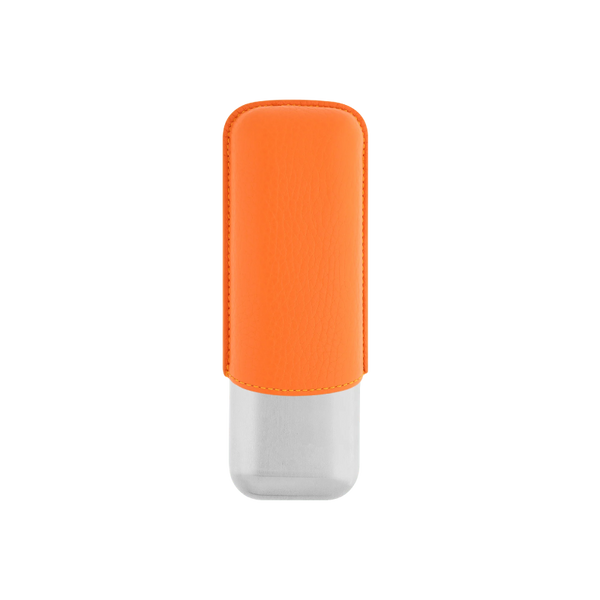 S.T. Dupont 2 cigar case Leather case Orange