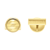 S.T. DUPONT Cufflinks MetalMonogram 1872golden