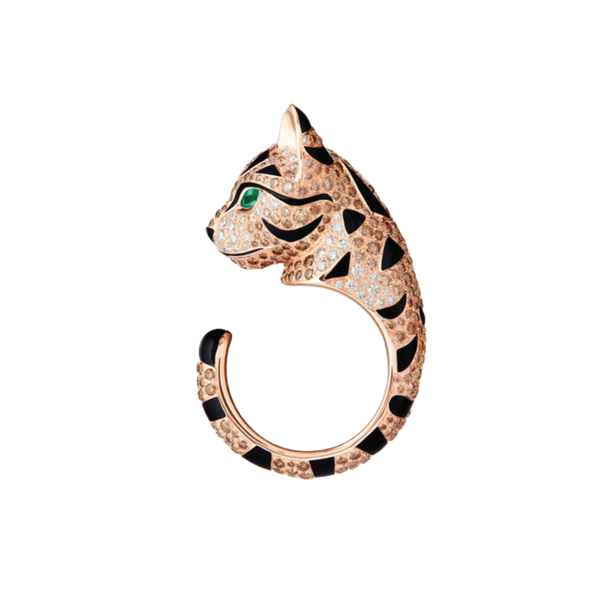 Boucheron Animaux de Collection, Fuzzy, the Leopard Cat Ring 49