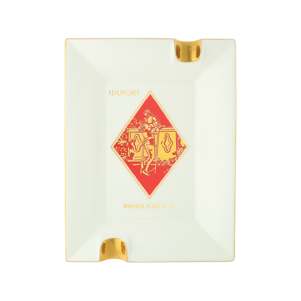 S.T. Dupont AshtrayPorcelain romeo y julietawhite
