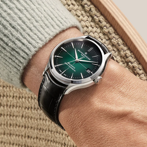 Baume et Mercier CliftonAutomatic, COSC Certified, Date, 40mm