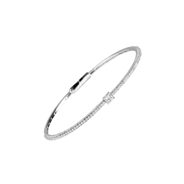 White Gold Diamond Bracelet