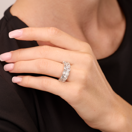 White Gold Diamond Ring