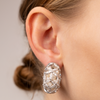 Mikimoto Pearl, Diamond, hoop earrings