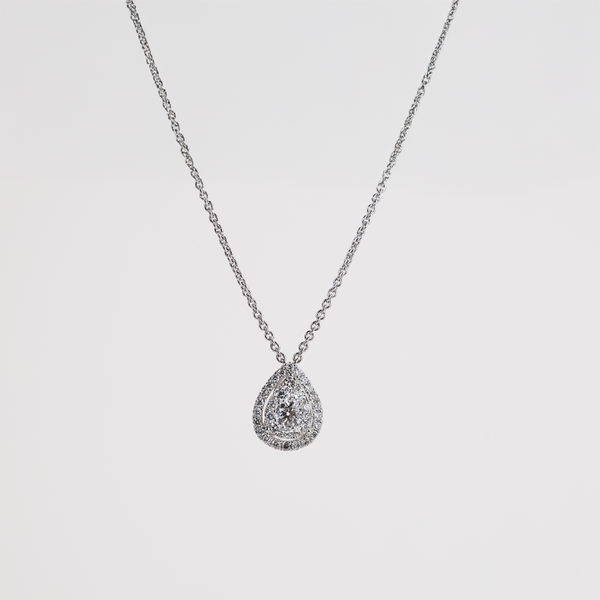 White Gold Diamond Necklace