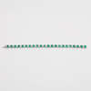 Platinum Bracelet with Diamonds & Emeralds