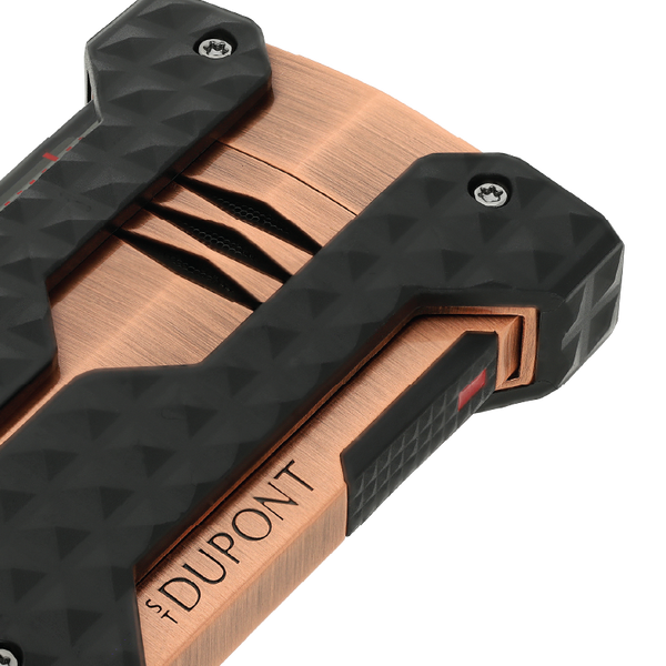 S.T. Dupont windproofBrushed lightercopper
