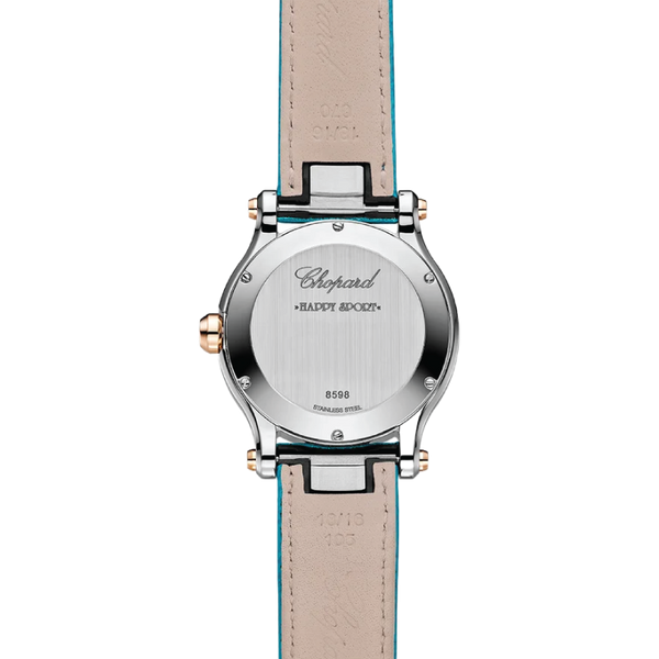 Chopard HAPPY STARFISH36 mm, quartz, ethical rose gold, Lucent Steel™, diamonds