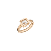 Chopard Happy Diamonds IconsRing, ethical rose gold, diamond 53
