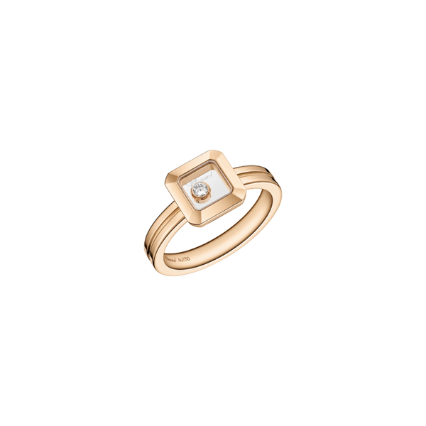 Chopard Happy Diamonds IconsRing, ethical rose gold, diamond 53