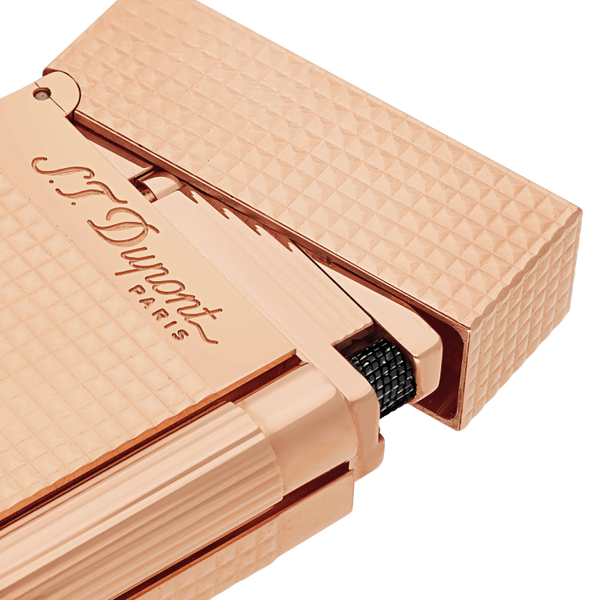 S.T. DUPONT ligne 2Guilloche lighterpink