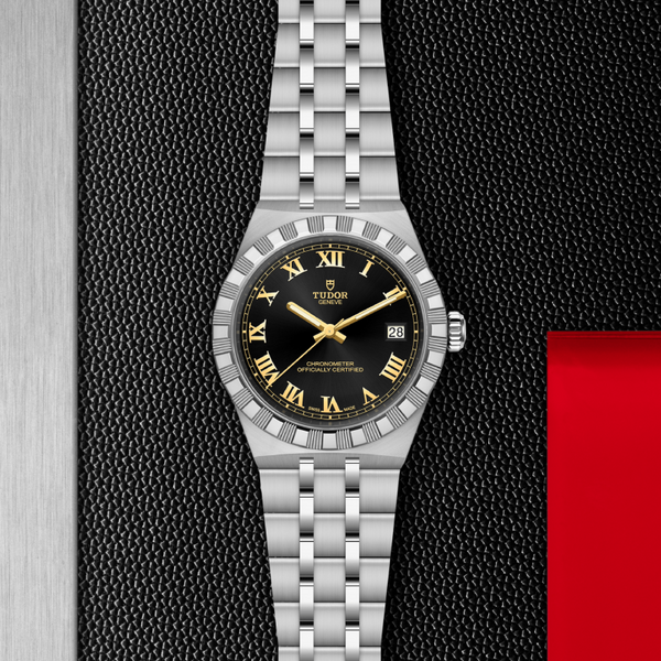 Tudor Royal 36mm Steel Case Watch Black