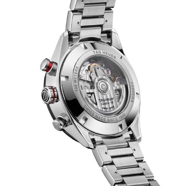 Tag Heuer Carrera ChronographAutomatic, 44 mm, Steel & Ceramic