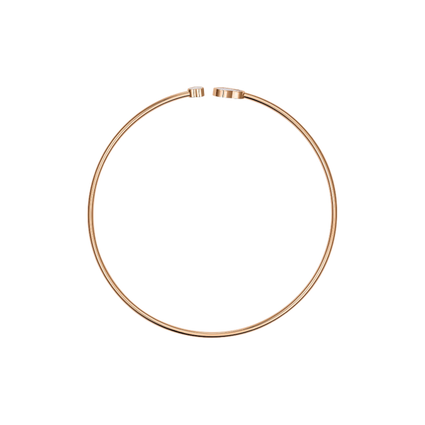 Chopard Happy HeartsChoker, ethical rose gold, diamond, mother-of-pearl L
