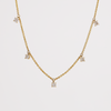 Yellow Gold Diamond Necklace