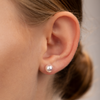 Mikimoto Classic Pearl Stud Earrings 18ct Yellow Gold