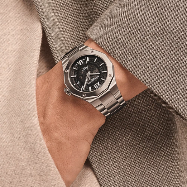 Riviera 10702           AUTOMATIC WATCH, DATE DISPLAY - 42MM
