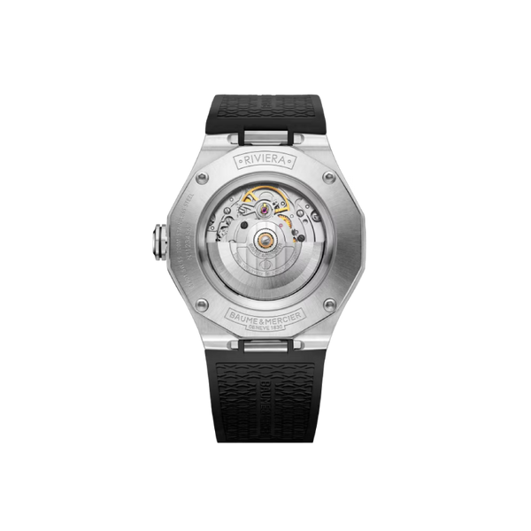 Baume et Mercier RivieraAutomatic watch, Steel-ADLC - 42mm