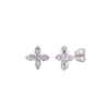 White Gold Marquise Diamond Earrings
