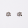 White Gold Diamond Earrings