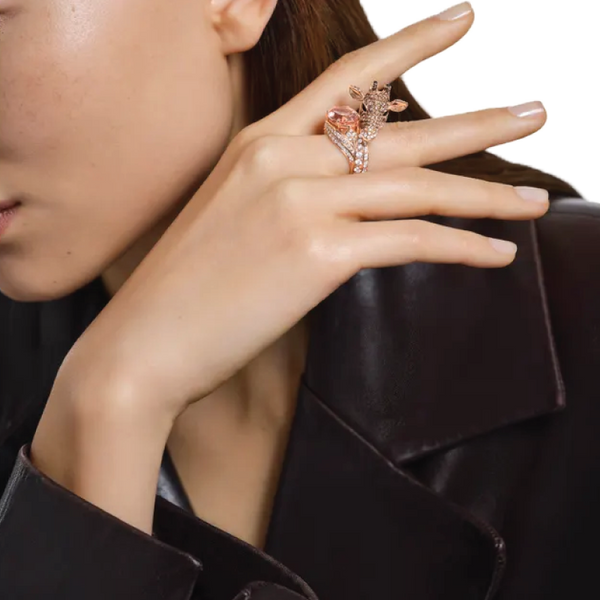 Boucheron Animaux de Collection Zarafah Ring, La Girafe Ring 54